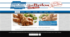 Desktop Screenshot of fleischerei-brilon.de